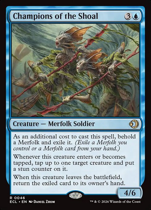 Champions of the Shoal - Lorwyn Eclipsed - R - 46