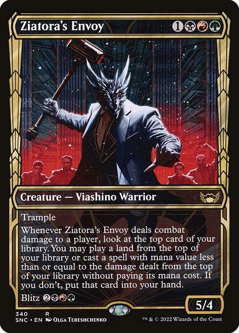 Ziatora's Envoy (Showcase) - Streets of New Capenna - R - 340