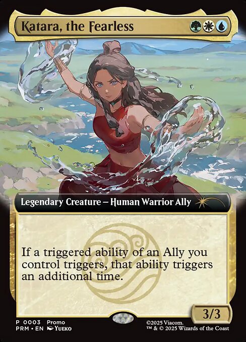 Katara, the Fearless (Extended Art) - Media Promos - P - 3