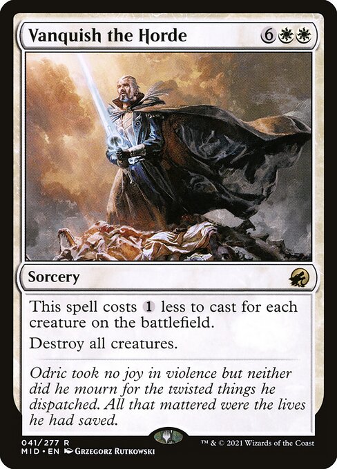 Vanquish the Horde - Innistrad: Midnight Hunt - R - 41