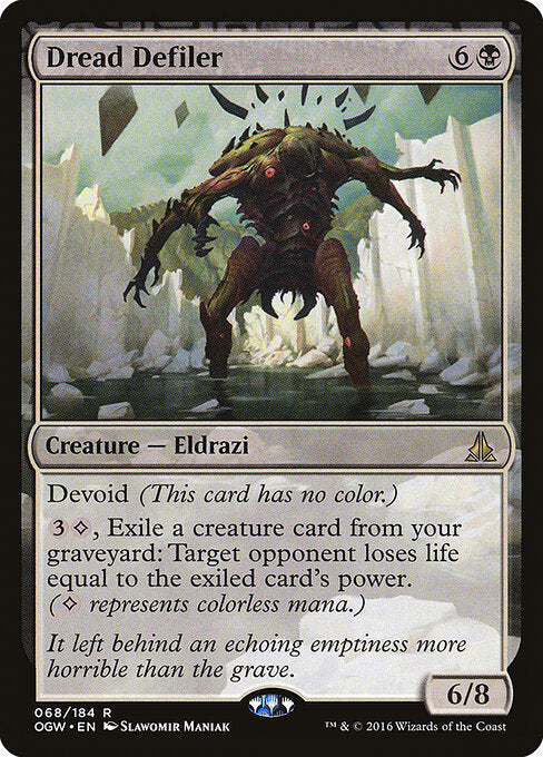 Dread Defiler - Prerelease Cards - R - 68