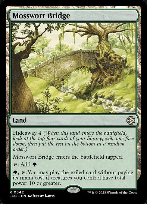 Mosswort Bridge - Commander: The Lost Caverns of Ixalan - R - 342