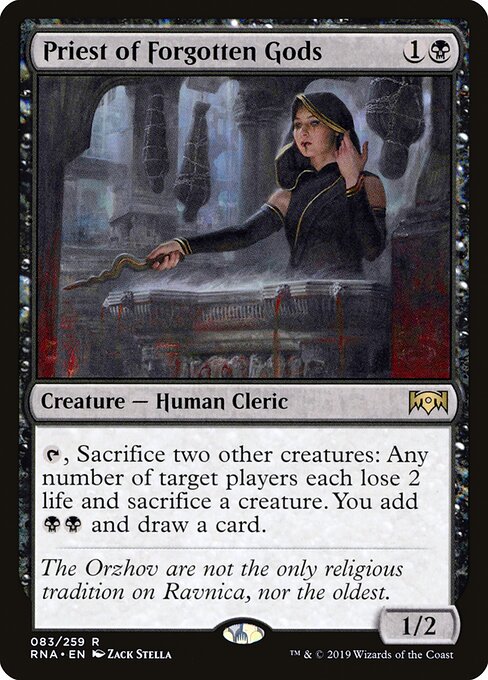 Priest of Forgotten Gods - Prerelease Cards - R - 83