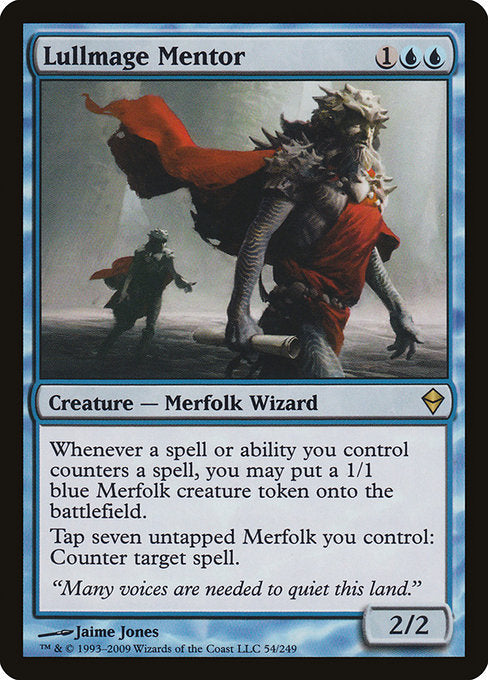 Lullmage Mentor - Zendikar - R - 54