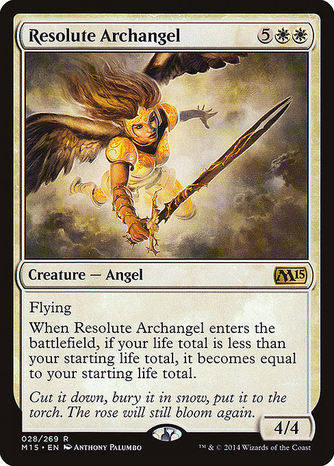 Resolute Archangel - Magic 2015 (M15) - R - 28