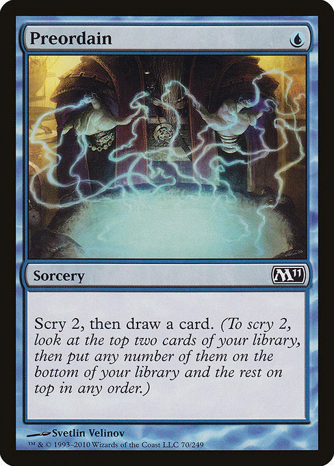 Preordain - Magic 2011 (M11) - C - 70