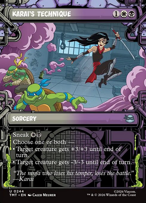 Karai's Technique (Showcase) - Teenage Mutant Ninja Turtles - U - 244