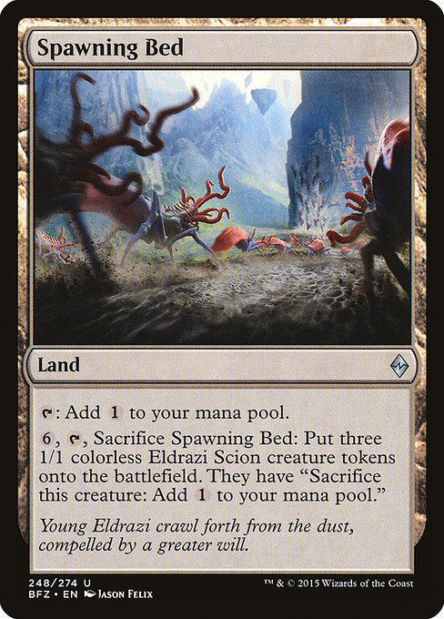 Spawning Bed - Battle for Zendikar - U - 248