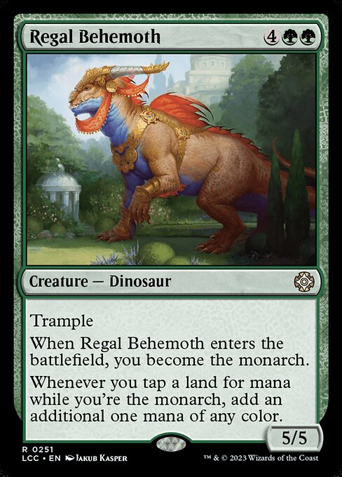 Regal Behemoth - Commander: The Lost Caverns of Ixalan - R - 251