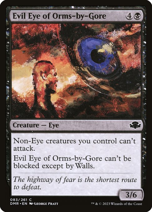 Evil Eye of Orms-by-Gore - Dominaria Remastered - C - 83