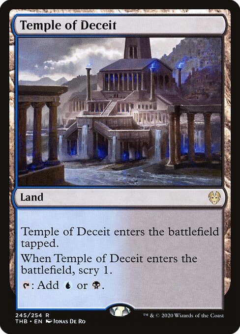 Temple of Deceit - Theros Beyond Death - R - 245