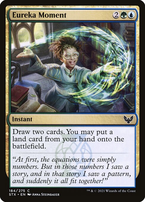 Eureka Moment - Strixhaven: School of Mages - C - 184