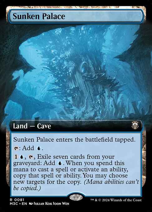 Sunken Palace (Extended Art) - Commander: Modern Horizons 3 - R - 81