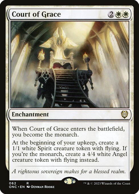 Court of Grace - Commander: Phyrexia: All Will Be One - R - 62