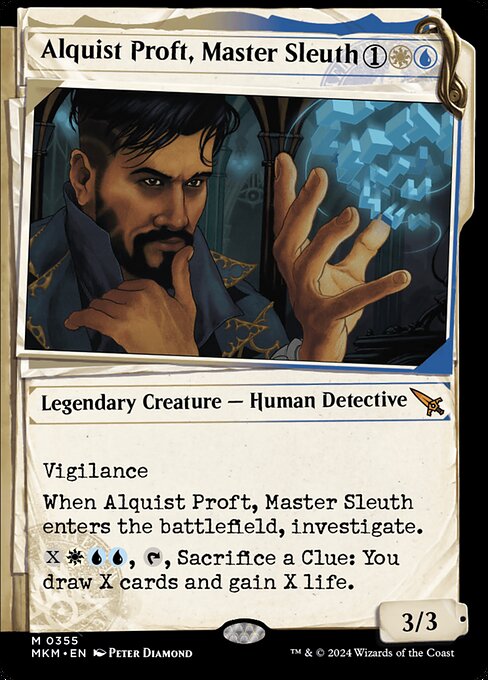 Alquist Proft, Master Sleuth (Showcase) - Murders at Karlov Manor - M - 355
