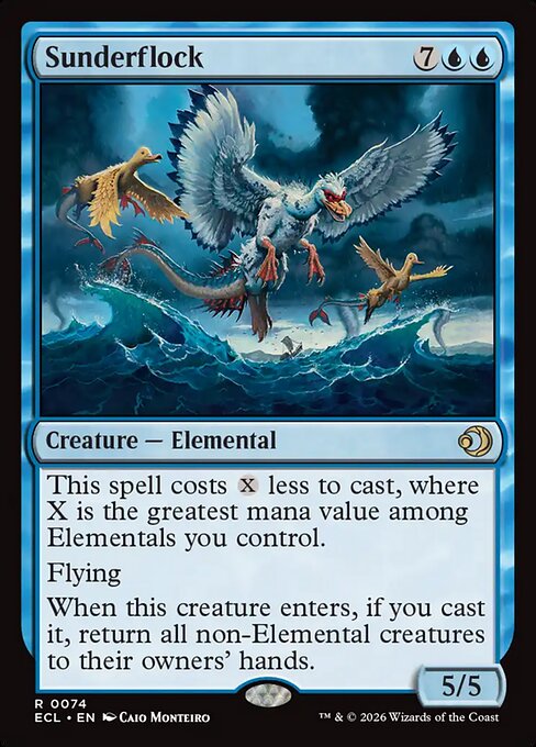 Sunderflock - Promo Pack: Lorwyn Eclipsed - R - 74