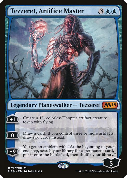 Tezzeret, Artifice Master - Core Set 2019 - M - 79