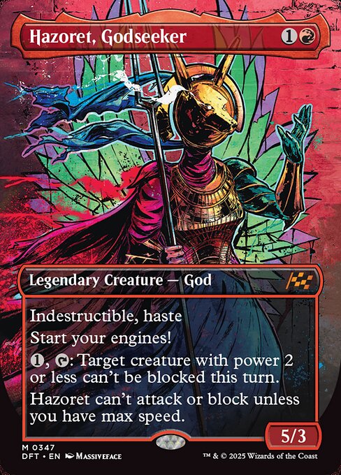 Hazoret, Godseeker (Borderless) - Aetherdrift - M - 347