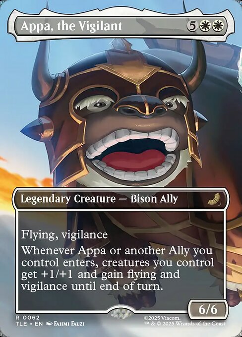 Appa, the Vigilant (Borderless) - Avatar: The Last Airbender: Eternal-Legal - R - 62