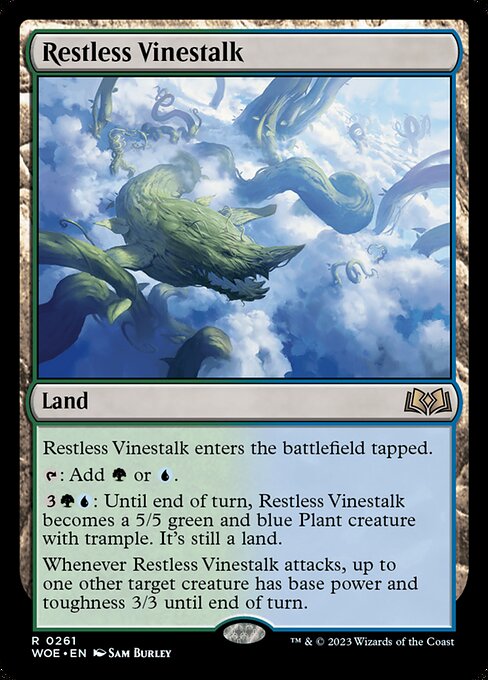 Restless Vinestalk - Promo Pack: Wilds of Eldraine - R - 261