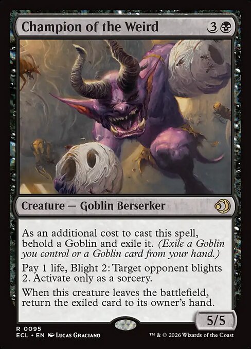 Champion of the Weird - Lorwyn Eclipsed - R - 95
