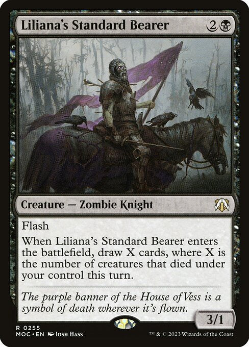 Liliana's Standard Bearer - Commander: March of the Machine - R - 255