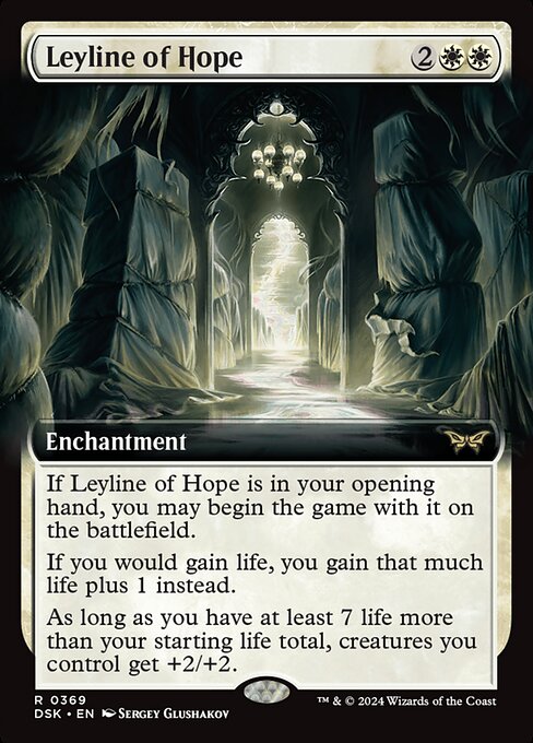 Leyline of Hope (Extended Art) - Duskmourn: House of Horror - R - 369