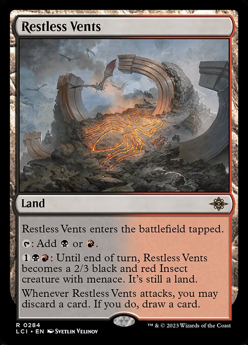 Restless Vents - The Lost Caverns of Ixalan - R - 284