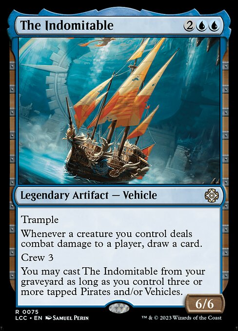 The Indomitable - Commander: The Lost Caverns of Ixalan - R - 75