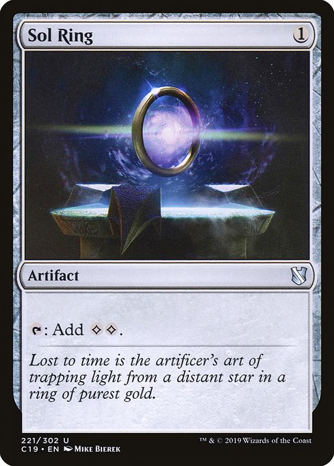 Sol Ring - Commander 2019 - U - 221