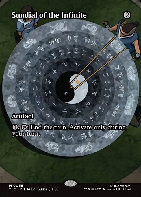 Sundial of the Infinite (Borderless) - Avatar: The Last Airbender: Eternal-Legal - M - 55