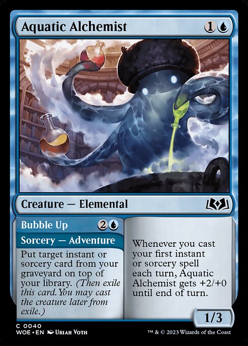 Aquatic Alchemist - Wilds of Eldraine - C - 40