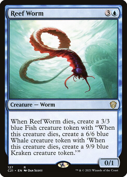 Reef Worm - Commander 2021 - R - 127