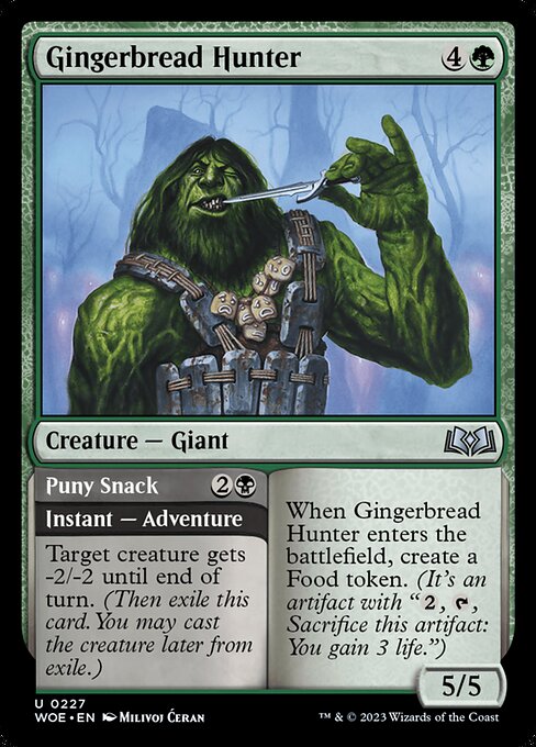 Gingerbread Hunter - Wilds of Eldraine - U - 227