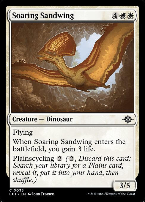 Soaring Sandwing - The Lost Caverns of Ixalan - C - 35