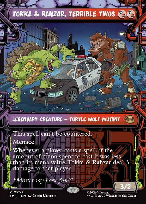 Tokka & Rahzar, Terrible Twos (Showcase) - Teenage Mutant Ninja Turtles - R - 252