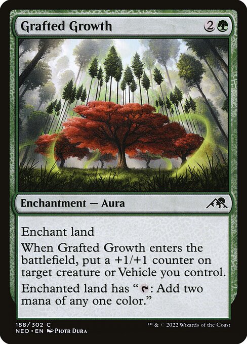 Grafted Growth - Kamigawa: Neon Dynasty - C - 188