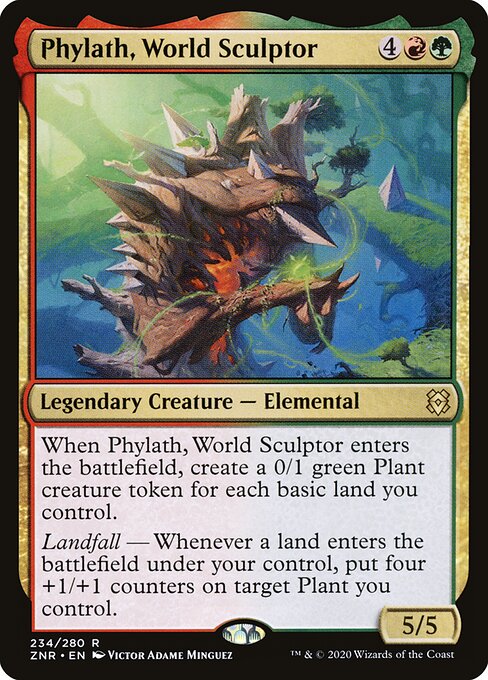Phylath, World Sculptor - Zendikar Rising - R - 234