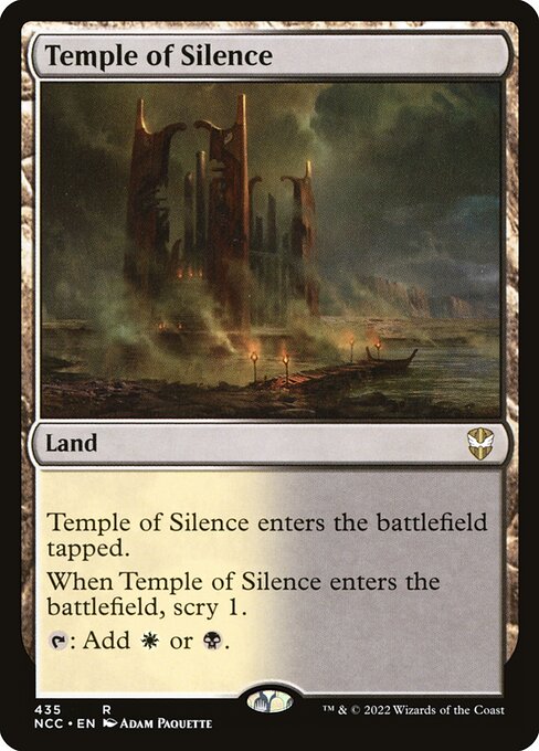 Temple of Silence - Commander: Streets of New Capenna - R - 435