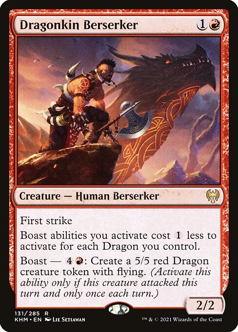 Dragonkin Berserker - Kaldheim - R - 131