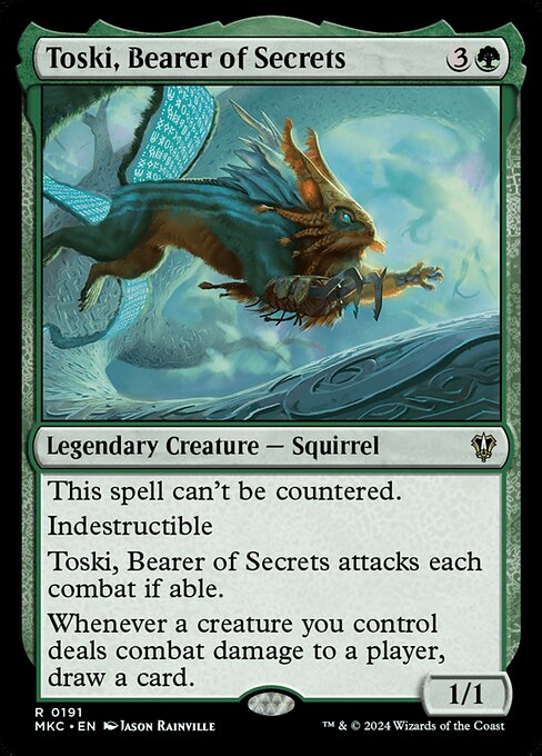 Toski, Bearer of Secrets - Commander: Murders at Karlov Manor - R - 191