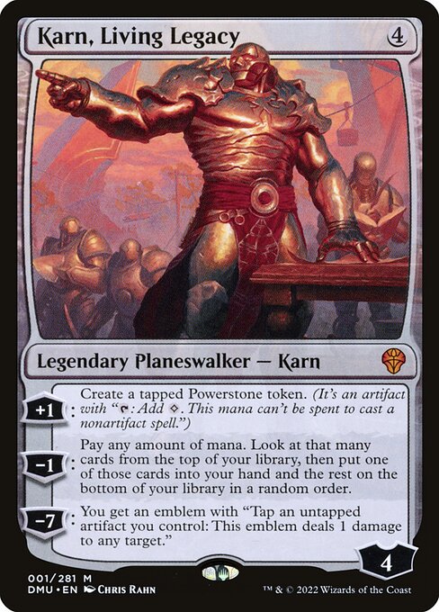 Karn, Living Legacy - Dominaria United - M - 1