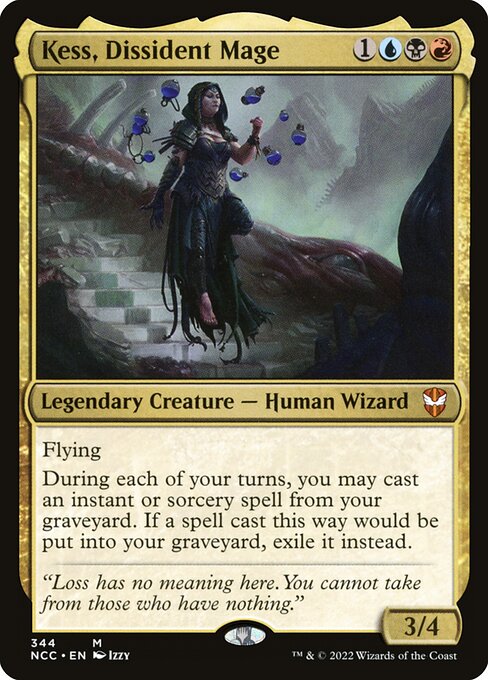 Kess, Dissident Mage - Commander: Streets of New Capenna - M - 344