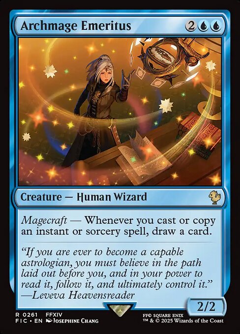 Archmage Emeritus - Commander: FINAL FANTASY - R - 261
