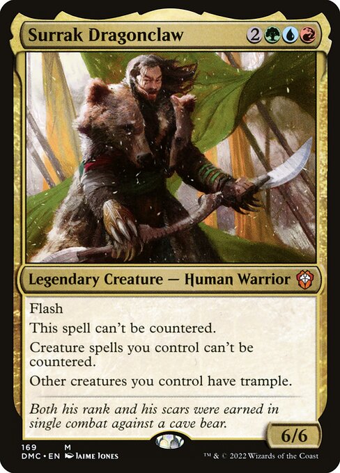 Surrak Dragonclaw - Commander: Dominaria United - M - 169