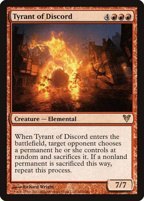 Tyrant of Discord - Avacyn Restored - R - 162
