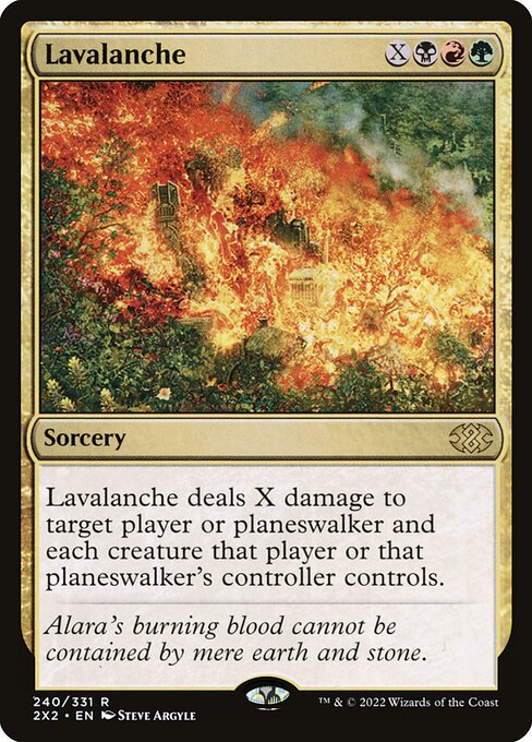 Lavalanche - Double Masters 2022 - R - 240
