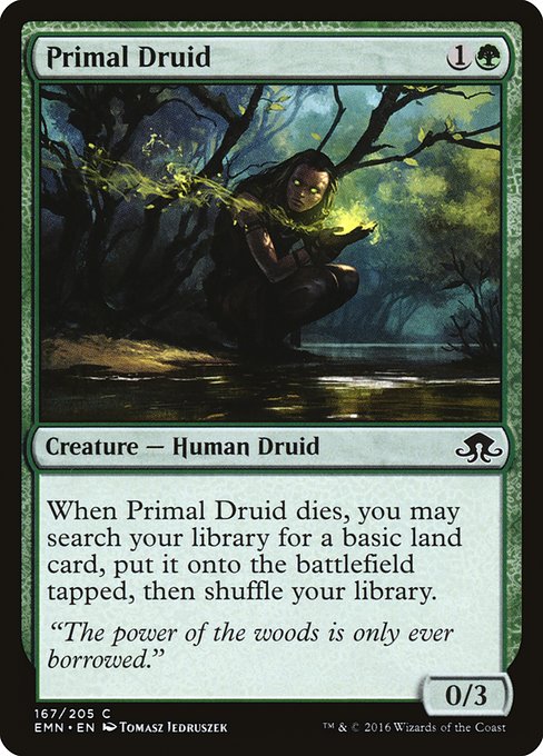 Primal Druid - Eldritch Moon - C - 167