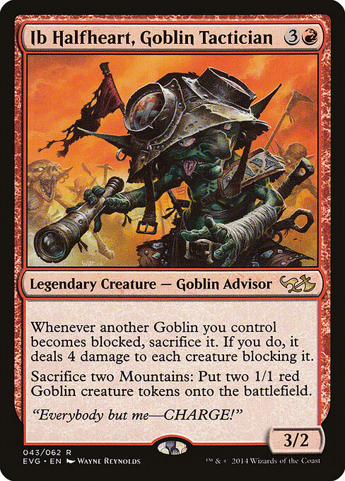 Ib Halfheart, Goblin Tactician - Duel Decks: Anthology - R - 43