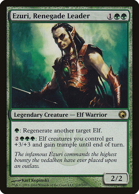 Ezuri, Renegade Leader - Scars of Mirrodin - R - 119